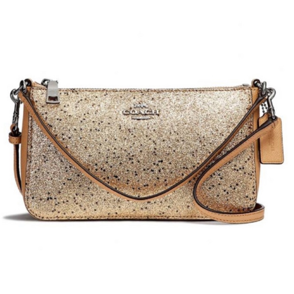Coach - Glitter top handle bag f39656 - $ negotiable